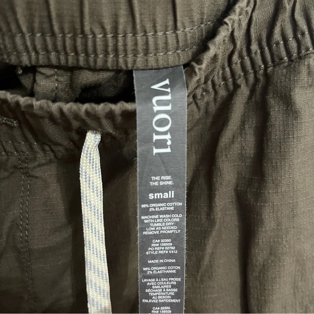 Vuori Men’s Ripstop Climber Pant Olive size Small V412